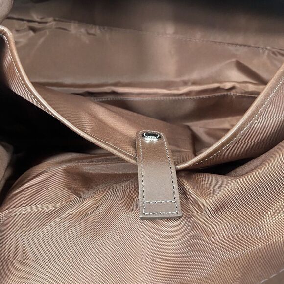 COACH Leather Cabin Weekender Duffle Bag Chocolate Brown No. L1S-5404 - Picture 3 of 16